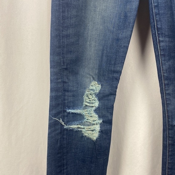 MADEWELL 9" High-Rise Skinny Jeans: Destructed Edition - Picture 7 of 14